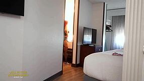 Big Titty Goth Latina Stepsis Chokes on Monster Cock Like a Pro!