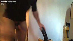 oh god this huge dildo in my ass makes me so kinky horny every thrust