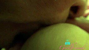 super cute brunette tifa quinn moans from pov pussy licking fingering and creampie orgasm on holiday