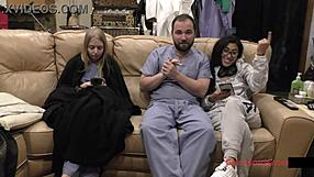 Damn! Bratty cheerleader jasmine rose spreads hairy pussy in hospital humiliation!