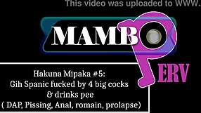 Gih spaniard bareback assfucked gaping by four monster bbc cocks dap