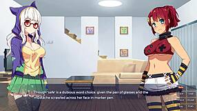 oh sakura gamer part 6 clover ending has us lesbians playing dirty games!