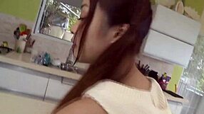 voyeur spies massive tits spilling from downblouse tease