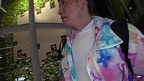 maya's huge tits overflow as she slurps big cock then rides face to squirt creampie