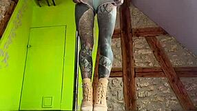 Heart races learning polekatzz seductive transsexual pole dance poses crossdressing style