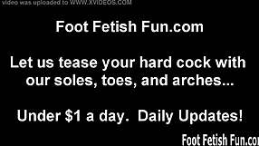 our feet totally dominate these guys into submission