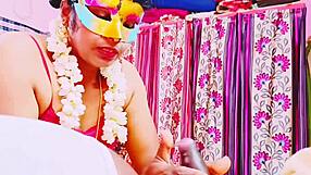 Beautiful indian housewife rides daddy cowgirl with dirty telugu talk