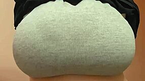 sarah's huge bbw tits bounce wild, wanna titty fuck this fat slut?