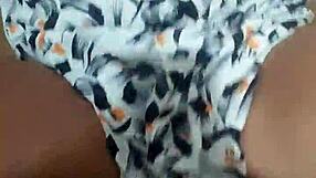 young wife in short dress cheats bending over for neighbor's hard doggystyle fuck