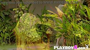 Whoa! Sexy blonde milf rips clothes exposing massive tits body!