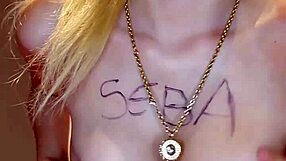 my slutty girlfriend opens wide for her online lover