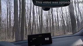 Blonde Milf Tests If You Can Drive During Her Public Dick Sucking