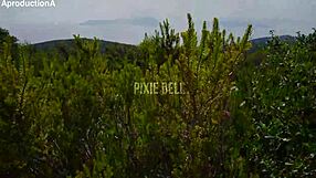 Pee Gulps Fill Mouth While Jeans Soak Twice Outdoor