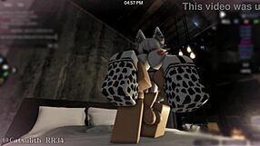 Pounding Cute Ass in Cow Costume Doggystyle