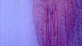 college tanned latina teen showers in bikini fingering her horny pussy