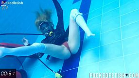 Ashlee Rose's Horny Wet Pussy Under Scuba Dress