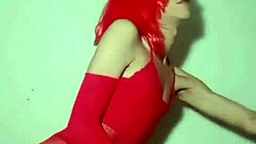 a girl in red steals your heart completely