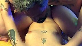 Coroa malandro pounds petite young Brazilian girlfriend deep and hard in every position