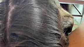 hot canadian blonde eden ivy gags deep on monster cock pov sloppy... ugh