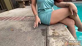 Syren De Mer gulps down Rome Majors thick hot cumshot eagerly