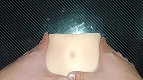 Candy's Double Penetration Delivers Double Creampie Satisfaction On Desk