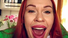 Beautiful TikTok Girl Delivers Sloppy Blowjob and Handjob