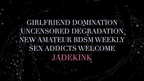 imagine your submissive cumslut taking that rough facial cumshot load