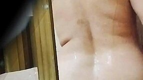 Spying colombian milf professor upskirt pussy in public bathroom skirt