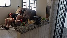 Hot Wife Caught Banging Friend Doggystyle by Suspicious Husband on Camera!