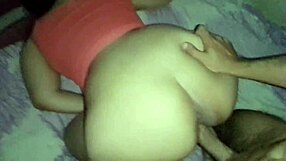 Big ass bitch orgasms doggystyle pussy pounded bent over
