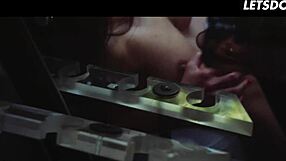 sexy brunettes moan in backseat lesbian passion forgetting the party outdoor bliss