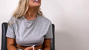 blake blossom that blonde slut gets inspected with cumshot 😍🍑🔥