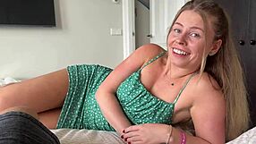 Samantha Joiner Sneaks Cowgirl Ride And Creampie With Best Friend In Household Fantasy