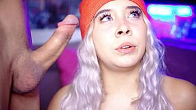 Colombian Cute-Faced BBW Wraps Lips On Cock