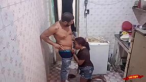 Latina maid gets her tight ass fucked hard anally