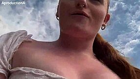 Pee Gulps Fill Mouth While Jeans Soak Twice Outdoor