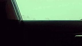 DICK DANCE TURNS INTO OUTDOOR SKINNY BBC FUCK IN CAR