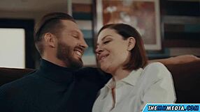 He embarks on a steamy romance seducing the hot milf with big tits riding hard.