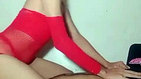 a girl in red steals your heart completely