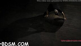 hey, ever wonder how blindfolded angel handles that gagged toy shoveling her twat?