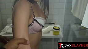 anastasia brokelyn, you squirting on that big black cock? 