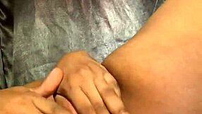 Pinkflowerr Shoves Aside Pink G-String to Finger Wet Pussy and Ass