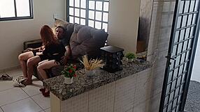 Hot Wife Caught Banging Friend Doggystyle by Suspicious Husband on Camera!