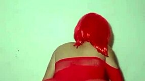 a girl in red steals your heart completely