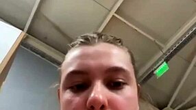 Horny teens double penetrated by monster cocks outdoors in public orgasm