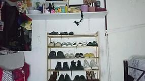 mama gordita shoves dildo deep in her hairy pussy now