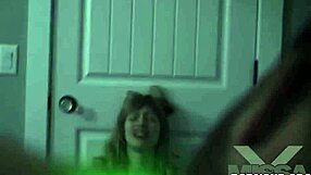 blonde milf seduces stepdad with big tits and creampie begging