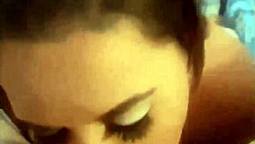 Homemade Sri Lankan BBW housewife Kandy Kane deepthroats fat cock like a slut wife?