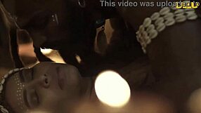 indian tribe couple gets steamy in the wild