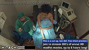 Freshman Phoenix Rose Gets Hitachi Orgasm Forced by Doctor in Tampa!